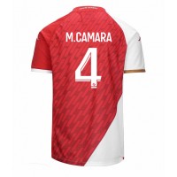 Dres AS Monaco Mohamed Camara #4 Domáci 2023-24 Krátky Rukáv